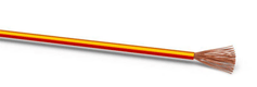 Bobine de câble FLRY rouge/jaune 1,5 mm² 100 m (par 1)