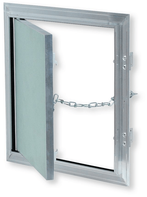 Boulonnerie, quincaillerie - Câbles, Cordes, Chaînes et accessoires, ressorts - Trappe de visite cadre aluminium 200X200 mm (par 1)