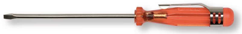 Outils - Outils divers - Tournevis électronique fente avec clip métal (par 1)