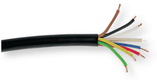 Bobine de câble FLRYY double isolation noir 50m, 7 fils x 1,5 mm² (par 1)