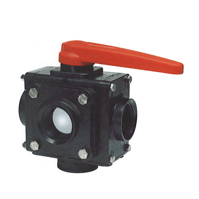 Pièces agricoles - Hydraulique - VANNE BILLE TIRANTS 2"F-2"F 5V INOX