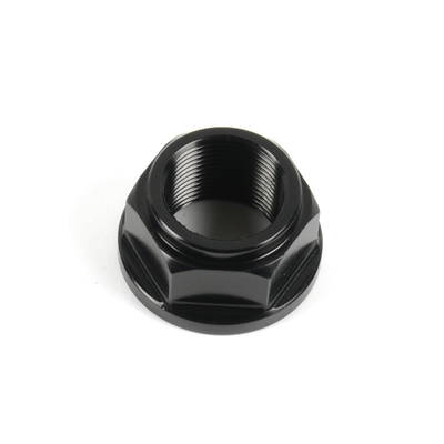 Pièces Quad & Motos - Pièces communes - Écrou de colonne direction LIGHTECH ergal M24x1,50 - noir