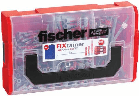Pièces agricoles - Fasteners - FixTainer Chevilles tous matériaux Duopower / Boite de 200