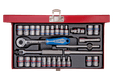 Coffret 1/4" 30 pièces, pouce et mm