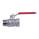 VANNE BILLE 2V LAITON M3/4"-F3/4"