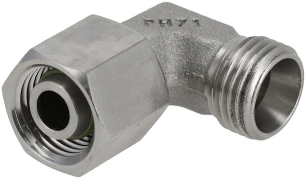 Pièces agricoles - Hydraulique - Coude réglable 14S SS