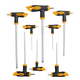 KIT 8 CLES TORX TYPE POIGNEE T (20061)