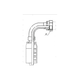 EMBOUT A SERTIR 42116 FORFS 1" 90°