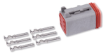 Kit porte-clips mâle DEUTSCH série DT 6 voies (par 1)
