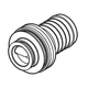 RACCORD D.35 RET.VANNE S471