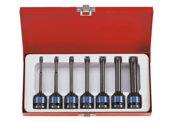Outils - Outils divers - Coffret de 6 douilles à choc 1/2" Torx