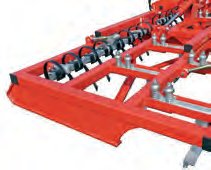 Materiels - Herse de prairie - Herse de prairie 7,20 mètres dents vibrantes - équipements arrières dents étrilles