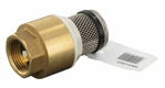 Crépine+clapet 3/4" inox