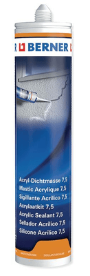 Chimie - Chimie divers - Mastic acrylique 7,5 blanc cartouche 310 ml (par 1)