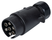 Raccord/fiche plastique 12V 7 pôles, Type N (par 1)