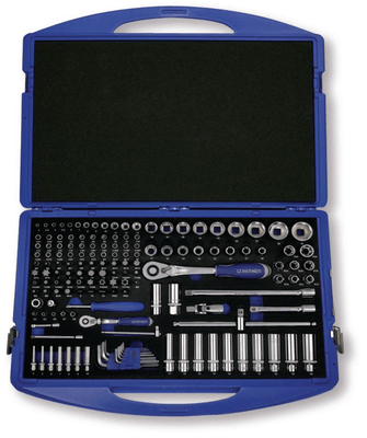 Outils - Outils divers - Mallette cliquet Must et douilles 151 outils 1/4" 1/2" (par 1)