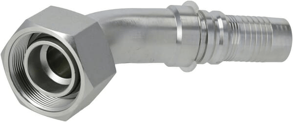 Pièces agricoles - Hydraulique - Raccord à sertir 4SH-DN32-38S-M52x2,0-45°