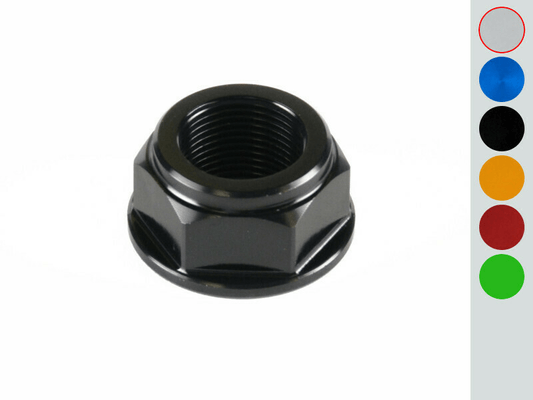 Pièces Quad & Motos - Pièces communes - Écrou LIGHTECH ergal M22x1,50 - argent
