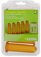 Tétine en caoutchouc miel X 100mm 5pcs