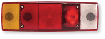 Cabochon pour feu 6 fonctions pour fruehauf , renault (par 1)