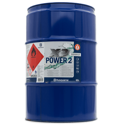 Produits pétroliers - Carburant 2 temps - XP Power 2T -200L (1 PALETTE = 2 BIDONS) Husqvarna origine