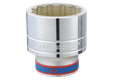 Douille 1" à 12 pans 63mm