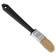 Brosse plate à usage unique, poil de porc blanc taille 20
