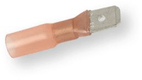 Cosse thermoseal mâle 2106 rouge 6,3 mm HQ KB 100 (par 1)