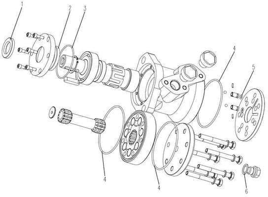 Pièces agricoles - Hydraulique - Kit de joints SMR-25mm Kramp