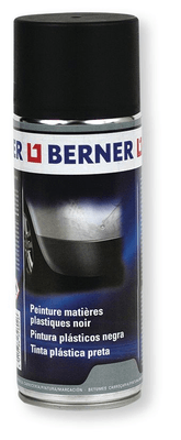 Chimie - Chimie divers - Spray aérosol peinture plastique RAL 9005 noir foncé 400 ml (par 1)