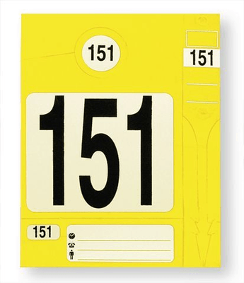 Automobile - Consommables et accessoires auto. - Lot de 300 kits identification jaune (par 1)