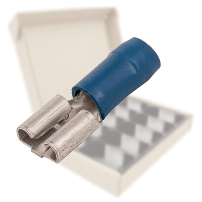 Pièces agricoles - Fasteners - Assortiment cosses à sertir bleu 1/2