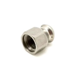 Pièces agricoles - Pièce divers - Buse de canalisation D04 filetage FG1/4" Inox 310 Bars 3+1 trous