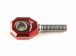 Rotule LIGHTECH Uniball Ø8mmxM8 gauche rouge pour commande reculée