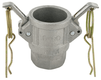 Camlock Type D 6" filetage femelle en aluminium