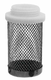 Crépine 1 1/2" inox.