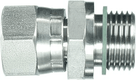 Adaptateur droit M/F 1/4"x3/8" BSP SS