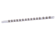 Rail pour douilles 1/2" 15 pièces