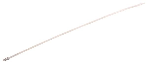 Pièces agricoles - Fasteners - Collier de serrage 4,5x370mm, argent, 100pcs