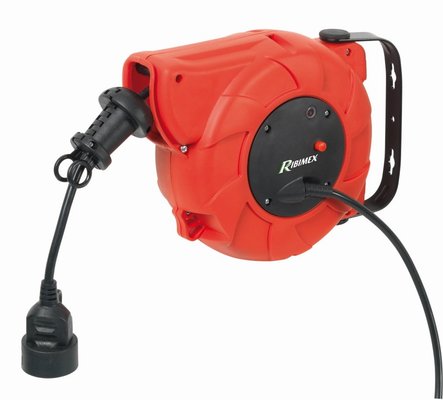 Electricite - Dévidoirs - Enrouleurs - Prolongateurs - DEVIDOIR AUTOMATIQUE ELECT 9M +1M50 3X1,5