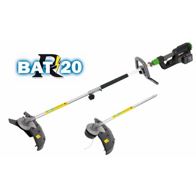 Materiels - Débroussailleuse - DEBROUSSAILLEUSE "R-BAT20" 20V BATTERIE 2AMP ET CHARGEUR