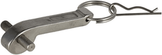 Poignée pour raccord Camlock 1-1/4" - 2-1/2" avec anneau et goupille
