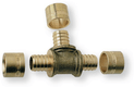 Raccord en T égaux pour 3 tube PER 16x20mm (par 1)