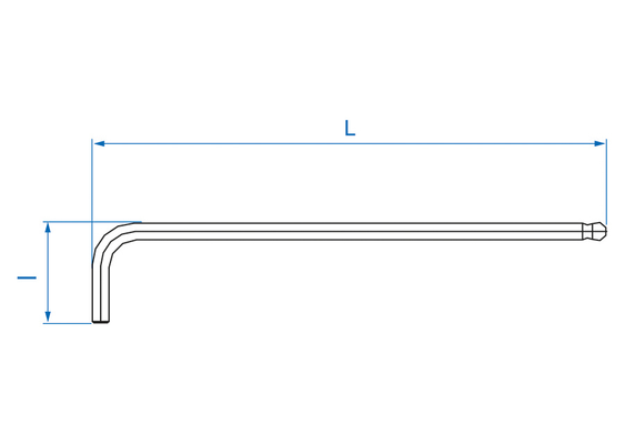 Outils - Outils divers - Clé Allen longue 10mm
