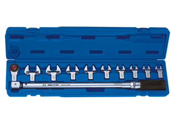 Outils - Outils divers - Coffret clé à déclenchement 345222DG 40-200Nm + 9 embouts 14X18