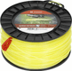 Fil de coupe Ø 2.4mm 264m rond jaune Kramp