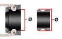 Bouchon mâle Camlock Type DP 1/2" en acier inoxydable