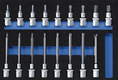 Mousse pleine 17 douilles 1/2" TX courtes longueur 55 mm (dimension : T 20 - 25 - 27 - 30 - 40 -45 - 50 - 55 -60) et longues lon