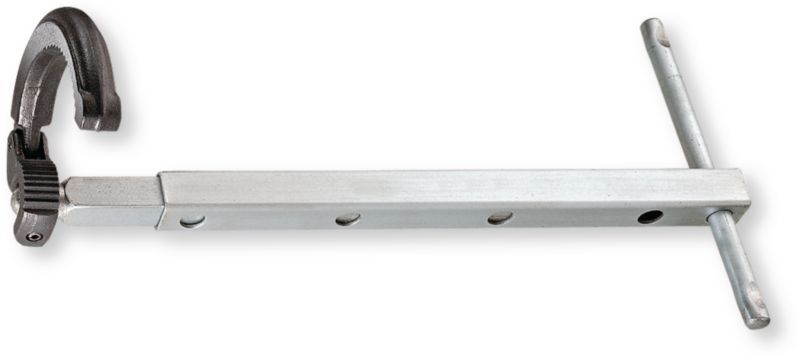 Outils - Outils divers - Clé lavabo télescopique manche 4 position (275 a 455 mm de long) capacité 32 a 63mm (par 1)