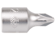 Douille tournevis monobloc 1/4 POZIDRIV N°2
